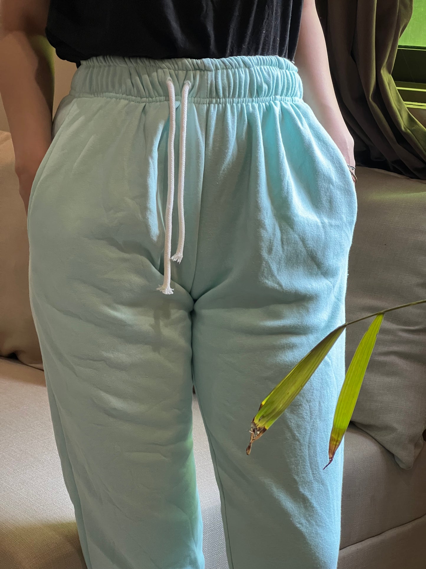 High Quality Fleece Trousers - Sky Blue