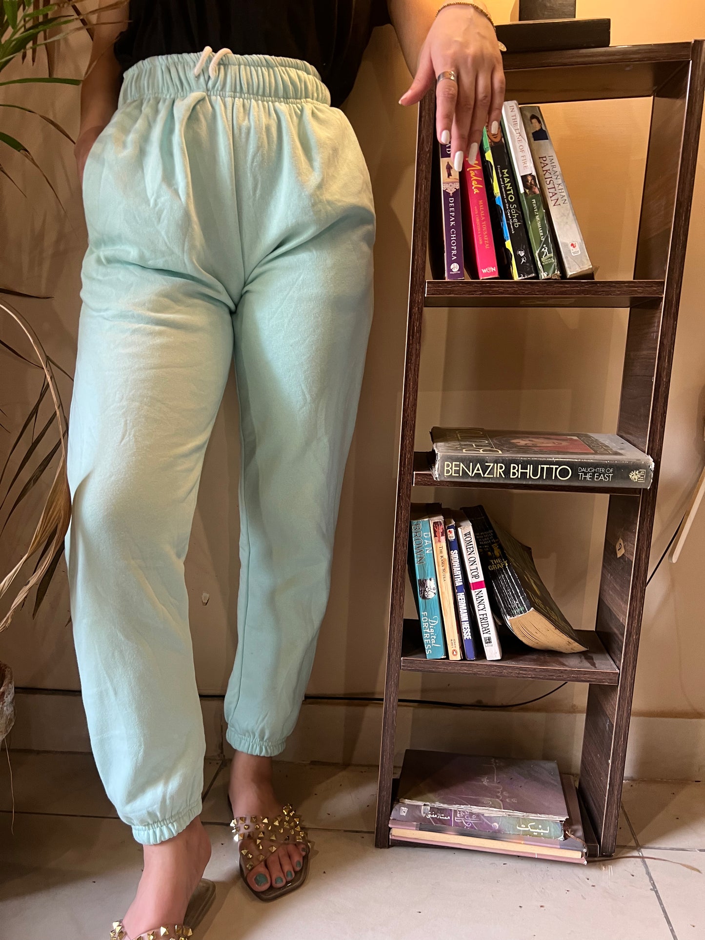 High Quality Fleece Trousers - Sky Blue