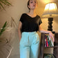 High Quality Fleece Trousers - Sky Blue