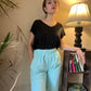 High Quality Fleece Trousers - Sky Blue