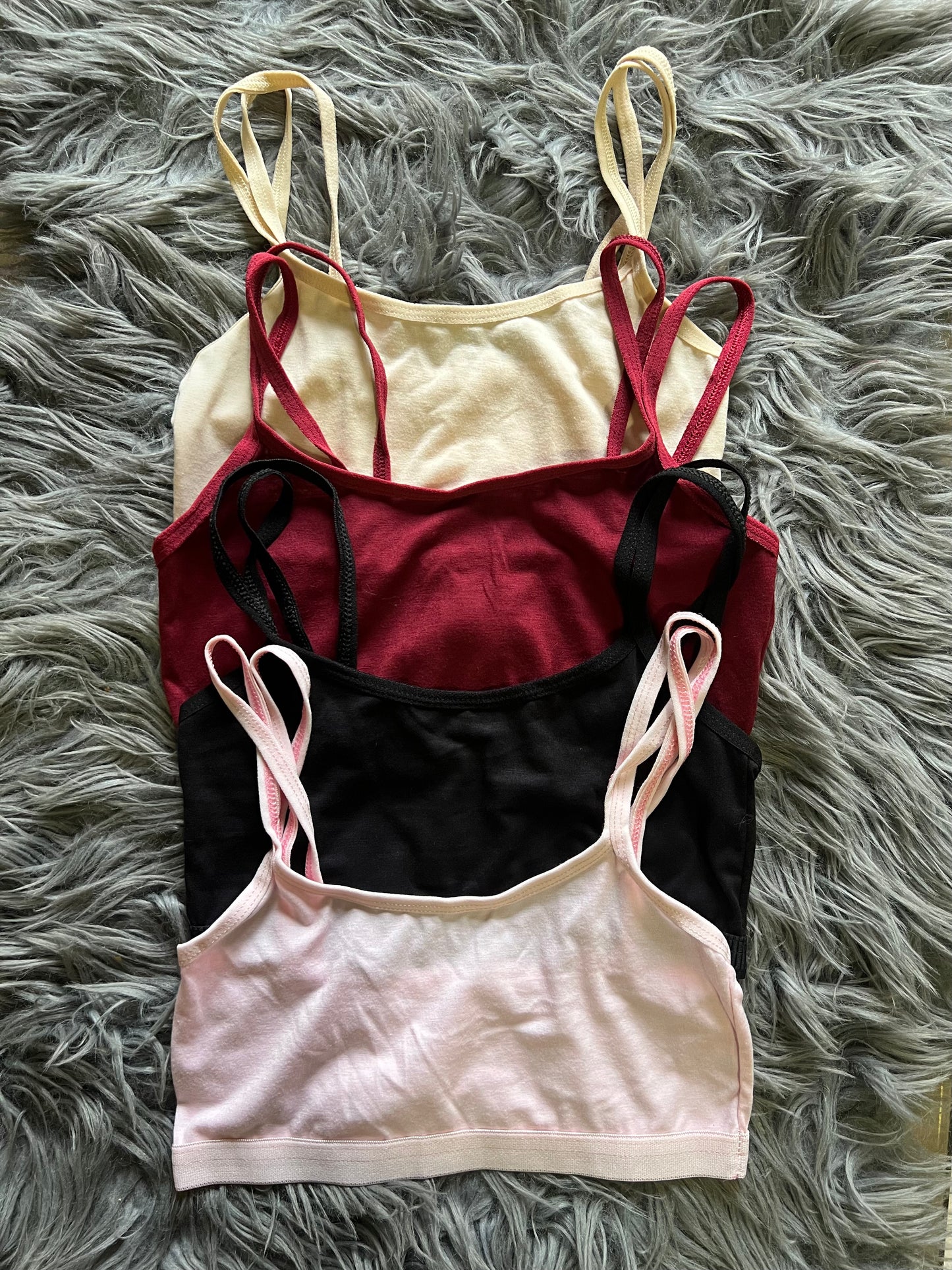 (Pack of 3) Super Soft Cotton Beedees Double Strap