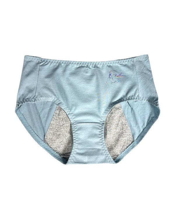 Sky Blue Leak Proof Double Layered Period Underwear