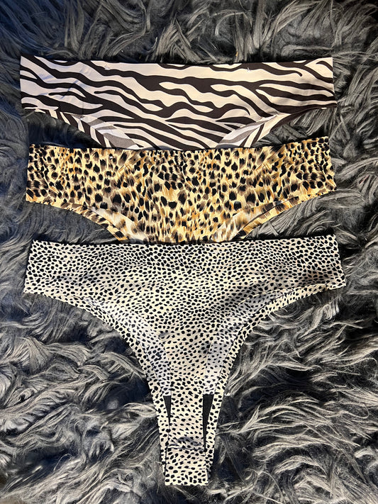 Seamless Thongs Pack of 3