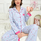 Blue and Red Hearts Loungewear