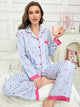 Blue and Red Hearts Loungewear