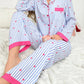 Blue and Red Hearts Loungewear