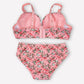 Pack Of 3 (Pink+Red+Black - Floral Padded Set