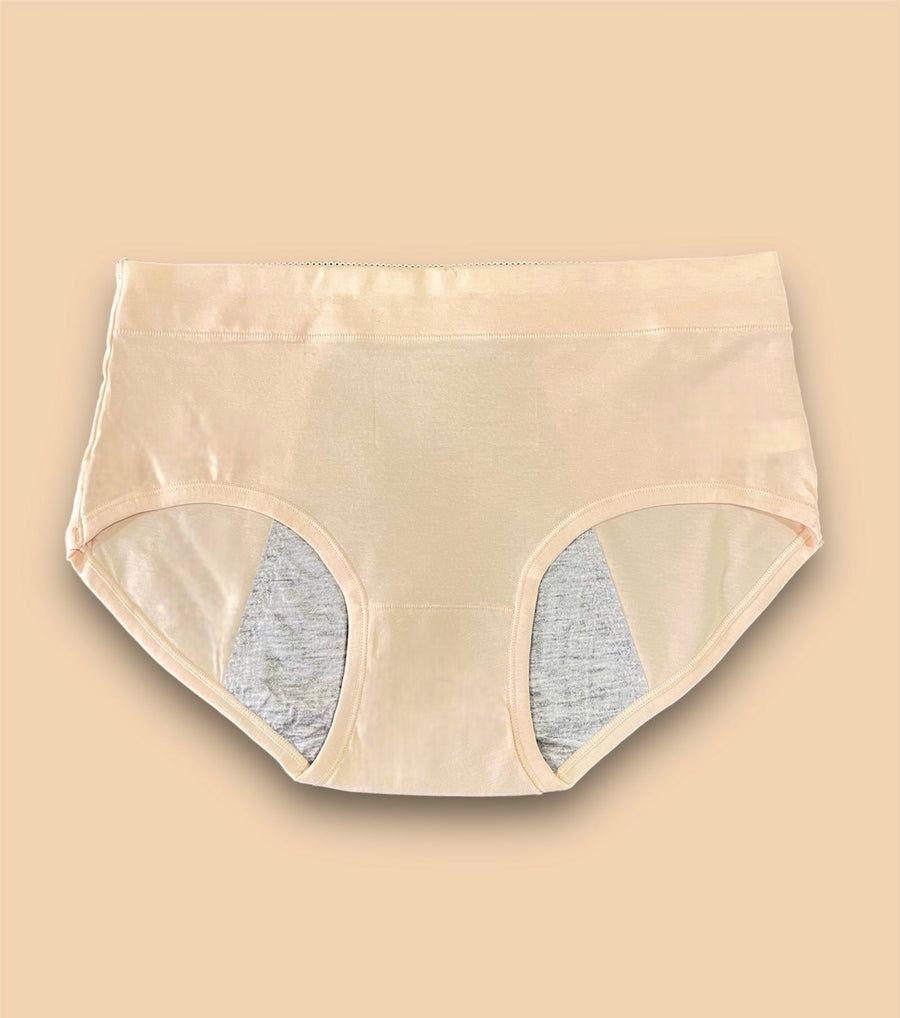 Grey Leak Proof Layered Period Underwear