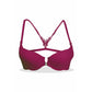 White Venessa Front-Open Bra - Espicopink