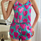 Blue Hearts Short Cami Set