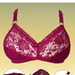 Beige Luxury Non Padded Knitted Cotton Bra with Soft Mesh