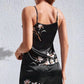 Black Rose Short Cami Set