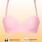 Pink Turkish Imported High Centred Padded Bra