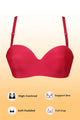 Maroon Turkish Imported High Centred Padded Bra