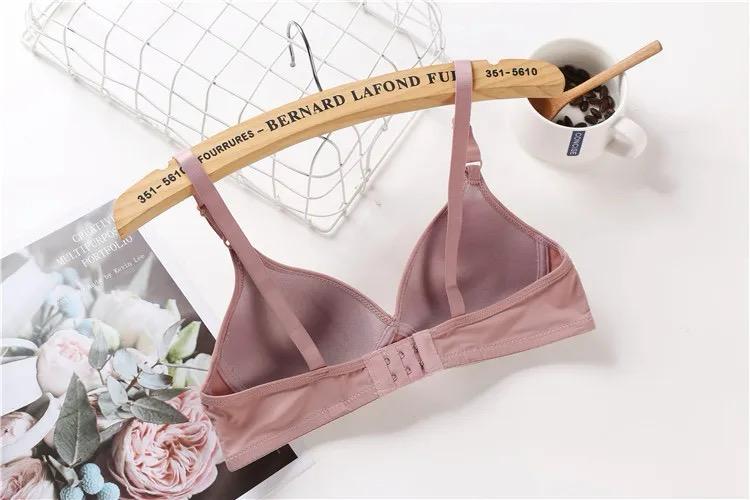 Purple Clarkia - Padded Non-Wired T-Shirt Bra