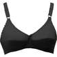 Pack Of 2 (Skin & Black) - Lotus - Cross Over Cotton Non-Padded Wirefree Bra