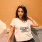 Short Sleeve Embosed T-shirts - Now or Never