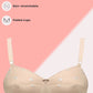 lavender - Cotton Padded Non Wired Full Coverage Bra