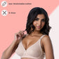 Lotus - Cotton Non Padded Cross-Over Style Wirefree Bra