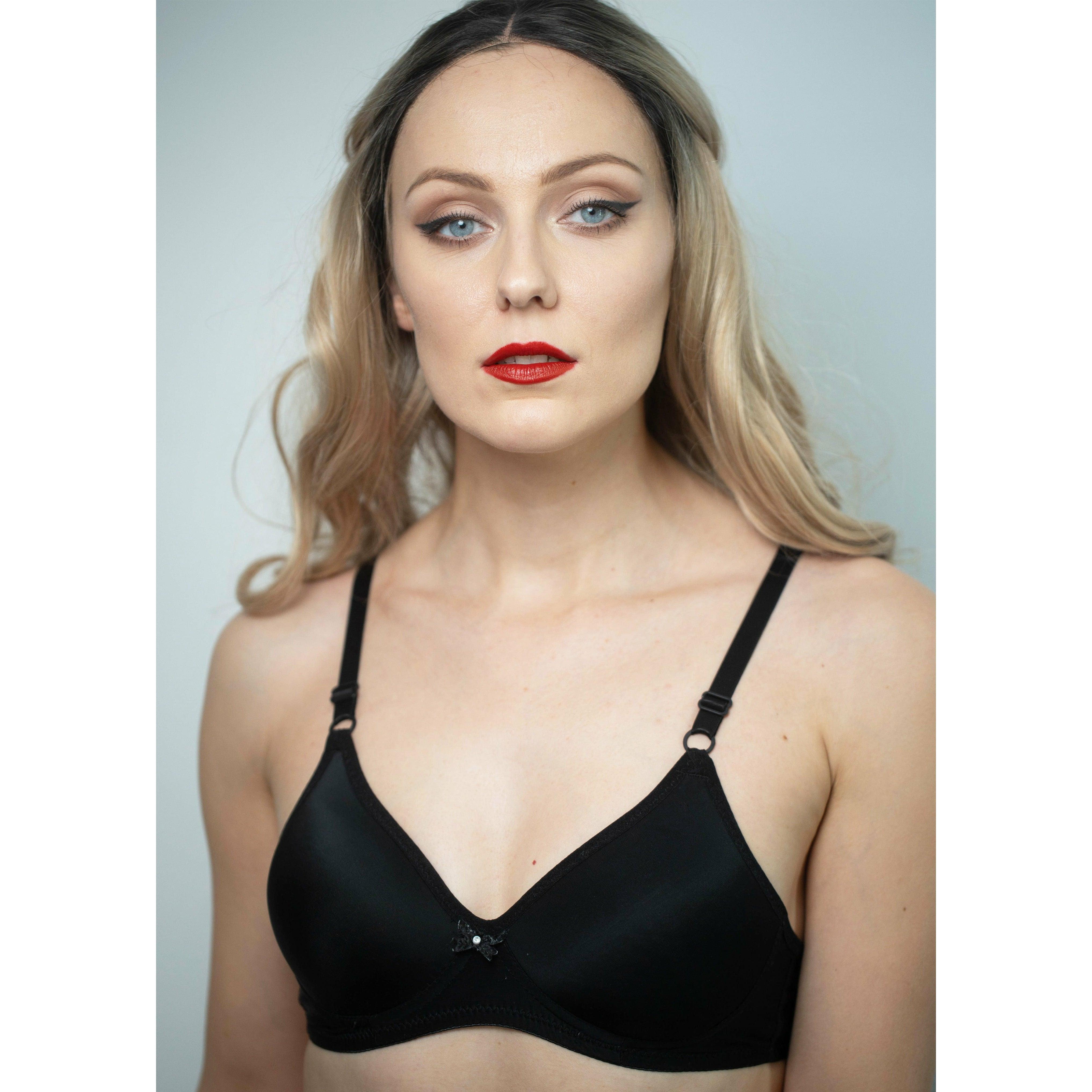 Pack Of 2 (Black & Skin) - Clarkia Padded Non Wired Bra