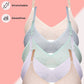 Pack of 5 Luxury Everyday Knitted Cotton Bras