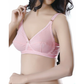Maroon Lotus - Cotton Non Padded Cross-Over Style Wirefree Bra
