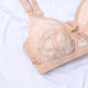 Nylon Cross Non Padded Lacy Bra - Espicopink
