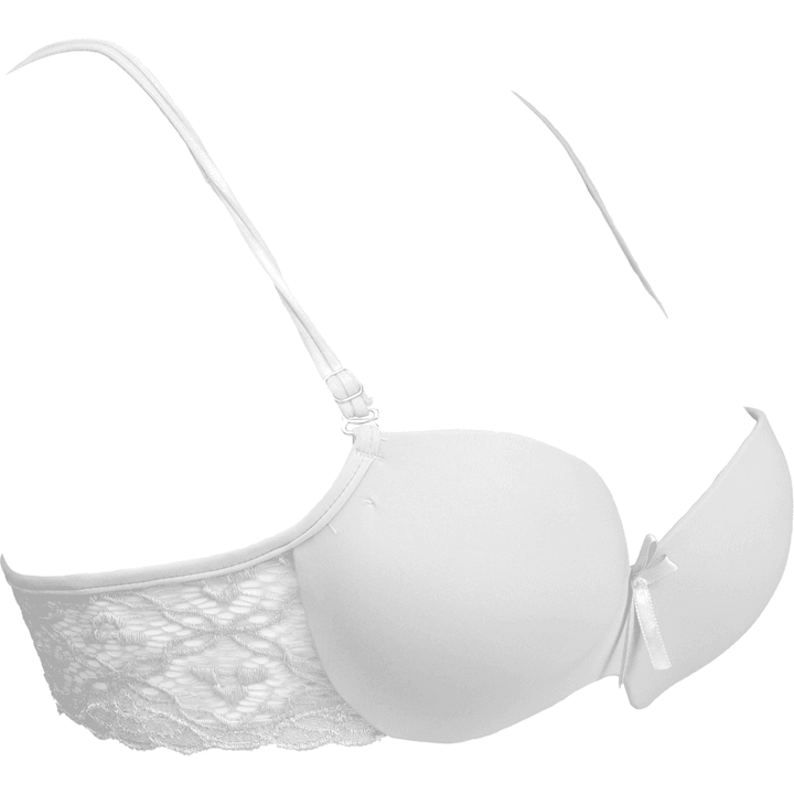 Maroon Medusa Padded Balconette Bra - Espicopink