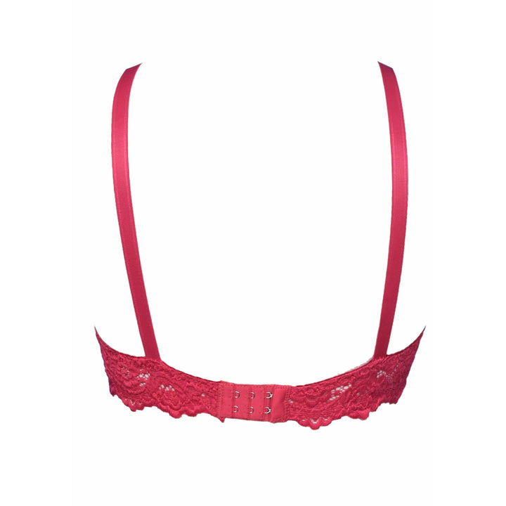 Skin Broom - Wired / Non-Wired Light Padded European Lace Bra - Espicopink