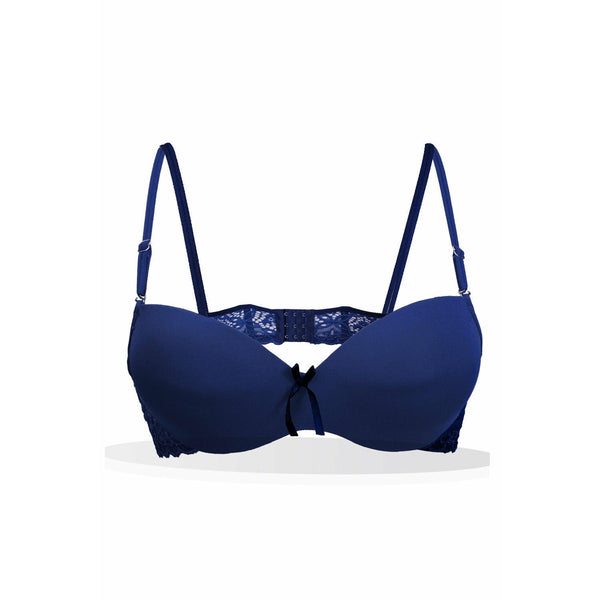 Purple Medusa Padded Balconette Bra - Espicopink