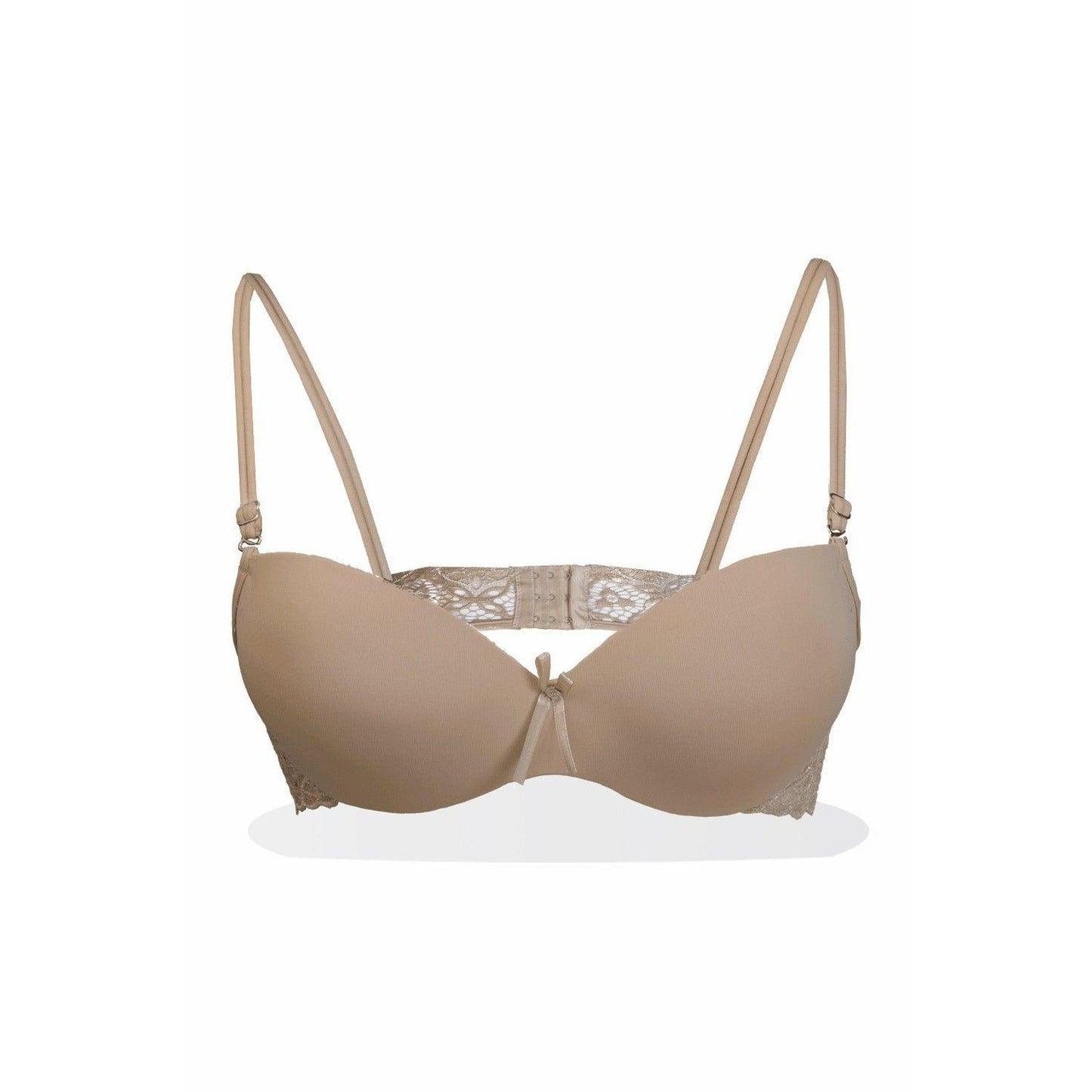 Black Medusa Padded Balconette Bra - Espicopink