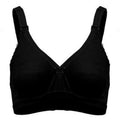 Skin Violet - Knitted Cross Over Cotton Bra Non Padded Wirefree Bra - Espicopink
