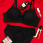 Red Zephyr Padded Bra and Panty Set - Espicopink