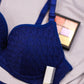 Blue Grey Zephyr Padded Bra and Panty Set - Espicopink