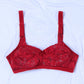 Maroon Sage - Breathable Non Padded Wirefree Net Bra - Espicopink
