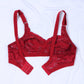 Maroon Sage - Breathable Non Padded Wirefree Net Bra - Espicopink
