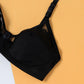 Skin Saffron - Non Padded Embroidered Mesh Bra - Espicopink