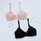 Skin Saffron - Non Padded Embroidered Mesh Bra - Espicopink