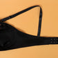 Skin Saffron - Non Padded Embroidered Mesh Bra - Espicopink