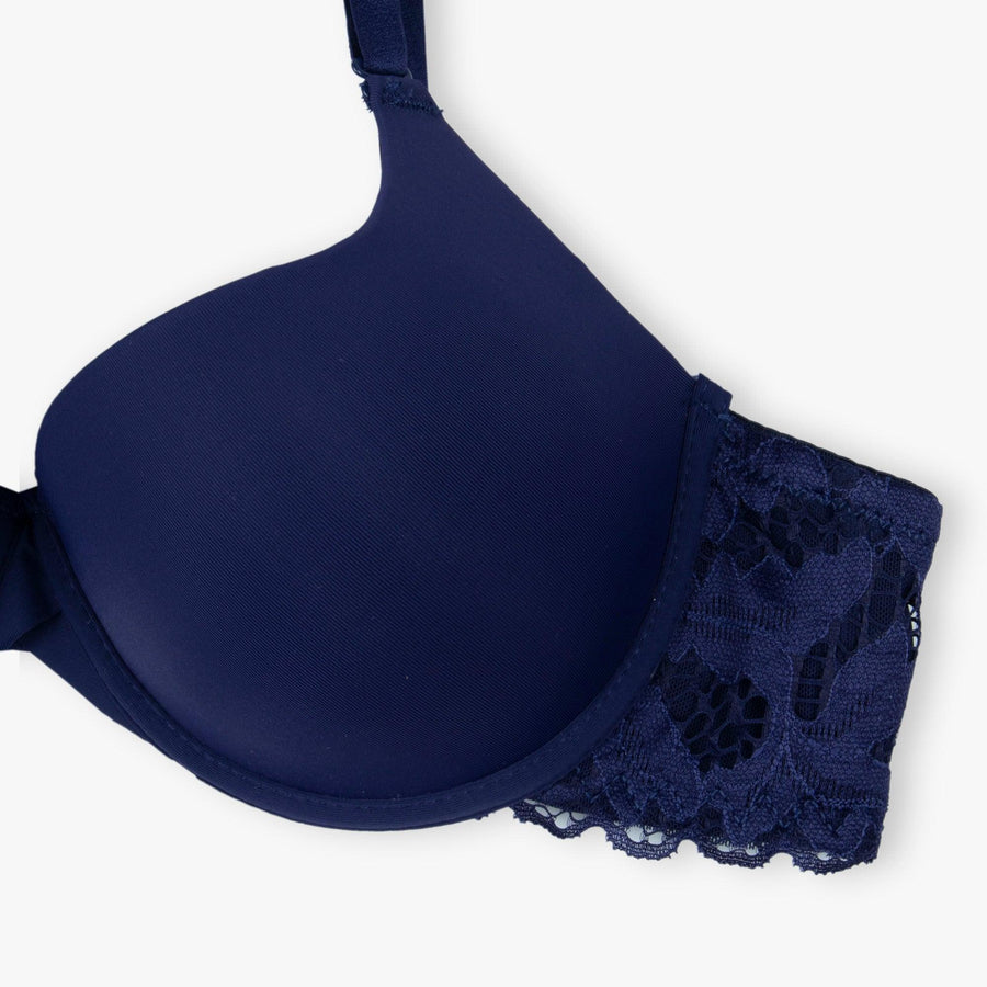 Beige Sugar Lacy Bra - Espicopink
