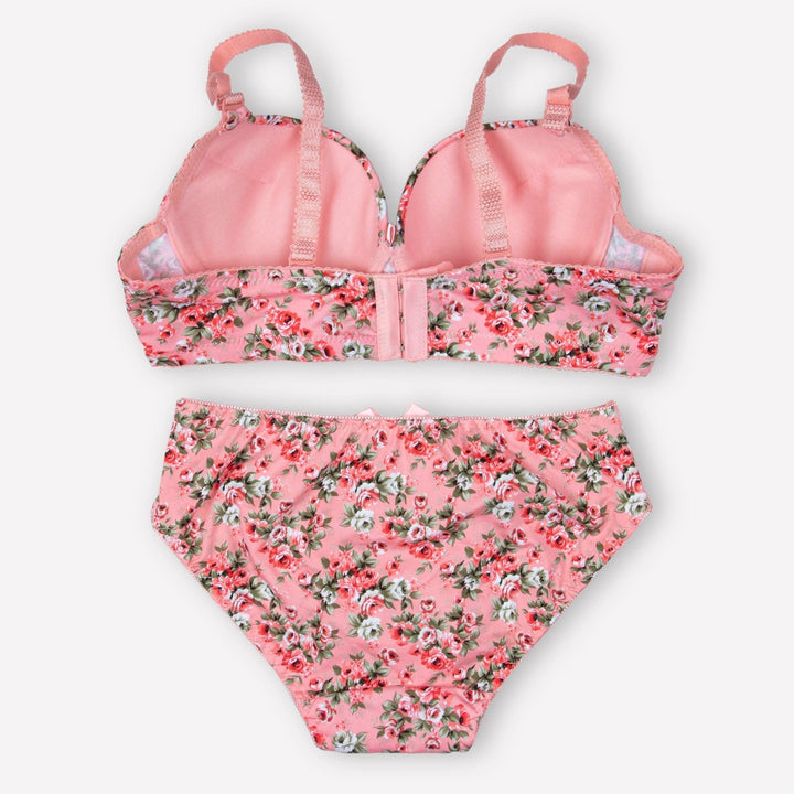 Pink Floral Padded Set - Espicopink