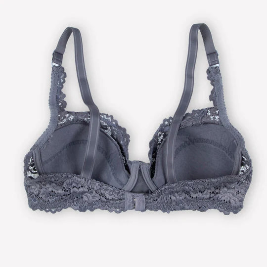 Broom - Wired / Non-Wired Light Padded European Lace Bra - Espicopink