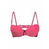 Black Medusa Padded Balconette Bra - Espicopink